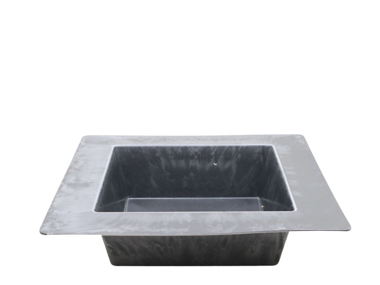 Steckschale KARA Kunststoff anthrazit D25x25cm H6cm