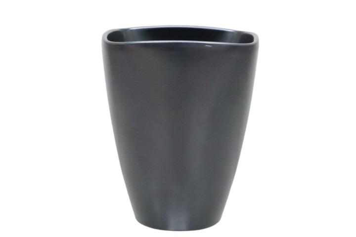 Orchideentopf D10,5H13cm Form 407/12 schwarz matt