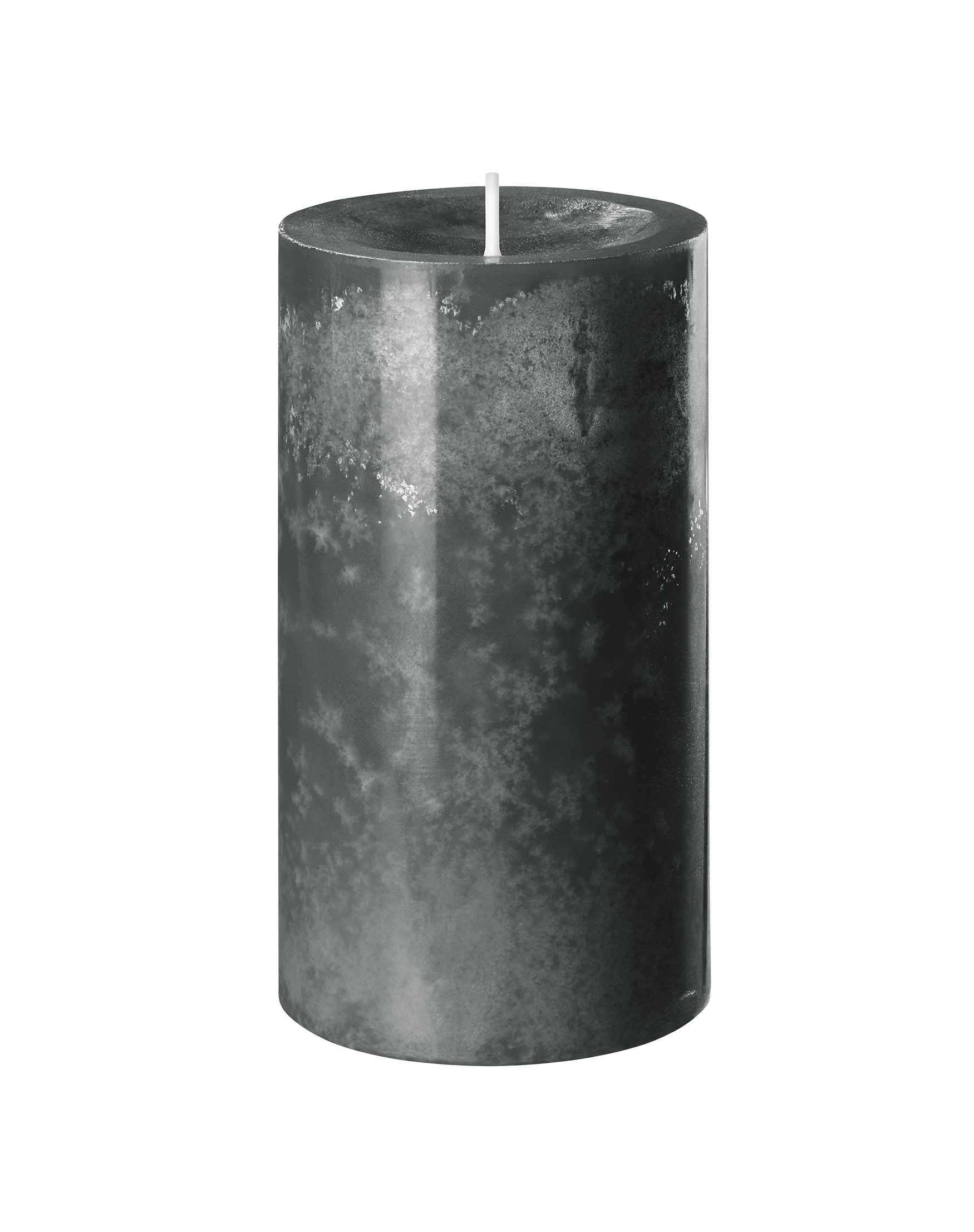 Kerze Trend Safe Candle 90/70mm anthrazit NETTO