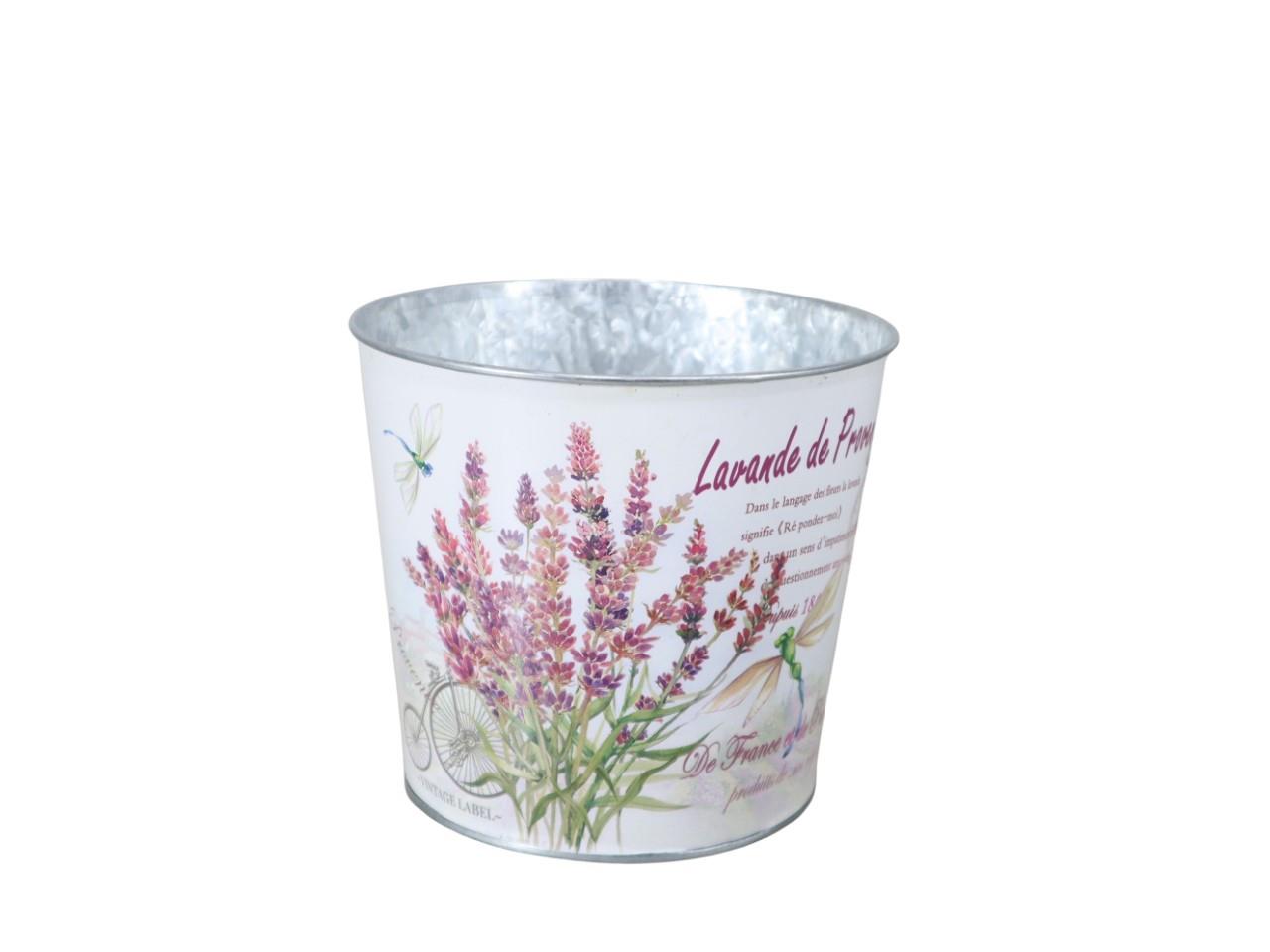 Übertopf Lavanda de Provence Metall D17,5cm