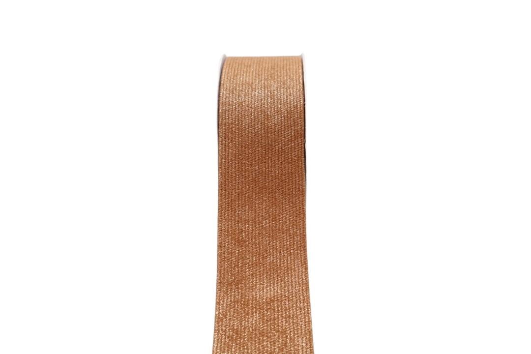 Band Corduluxe 40 mm 10 Meter brandy 73