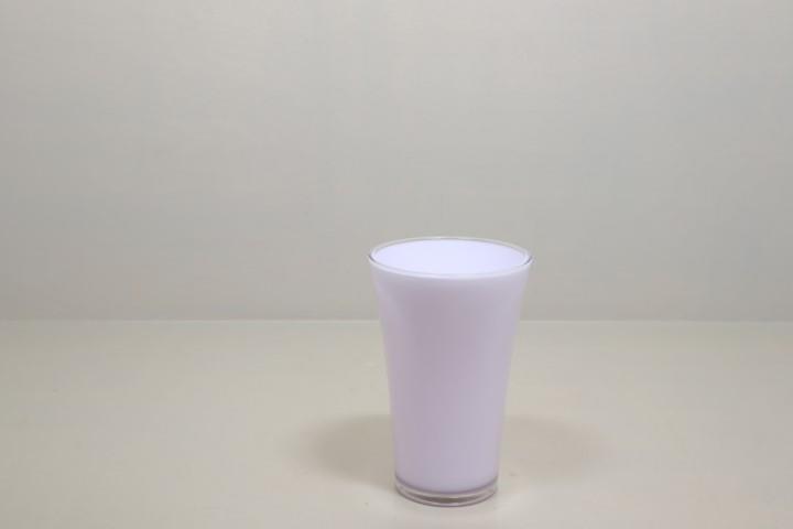 Gebrauchsvase Cristal H20 D13,5 weiß