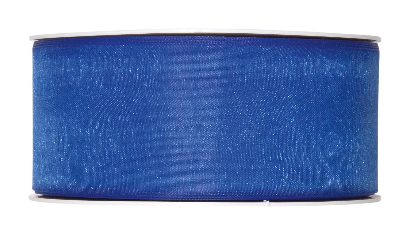 Organza 40mm o.Dr. blau 1210
