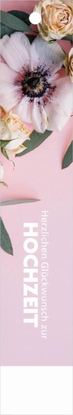 Geschenkkärtchen Herzl.Glückwunsch zur Hochezit 3x15 cm Geschenkkärtchen Herzl.Glückwunsch zur Hochezit 3x15 cm