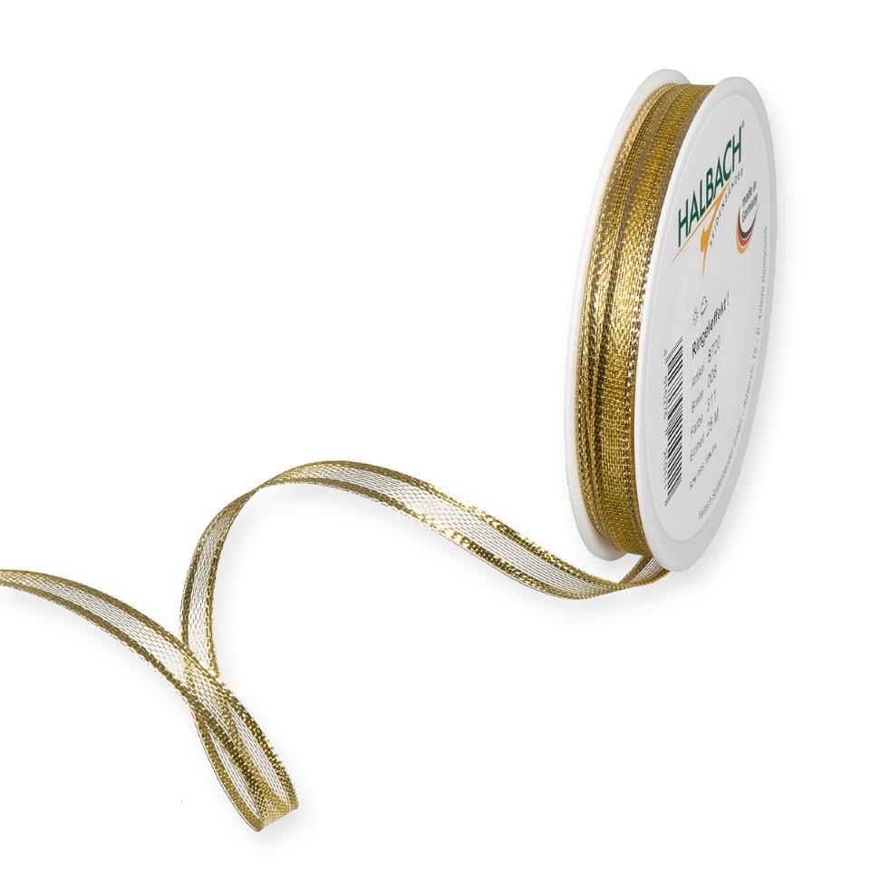 Band transparent  8 mm 25 Meter gold 311