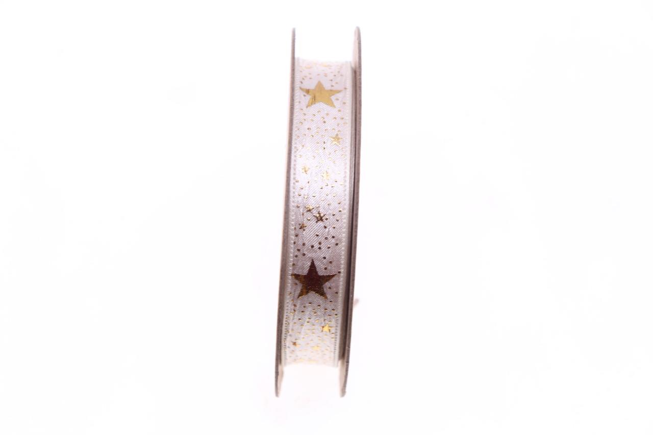 Band Tara 15 mm 15 Meter creme 420