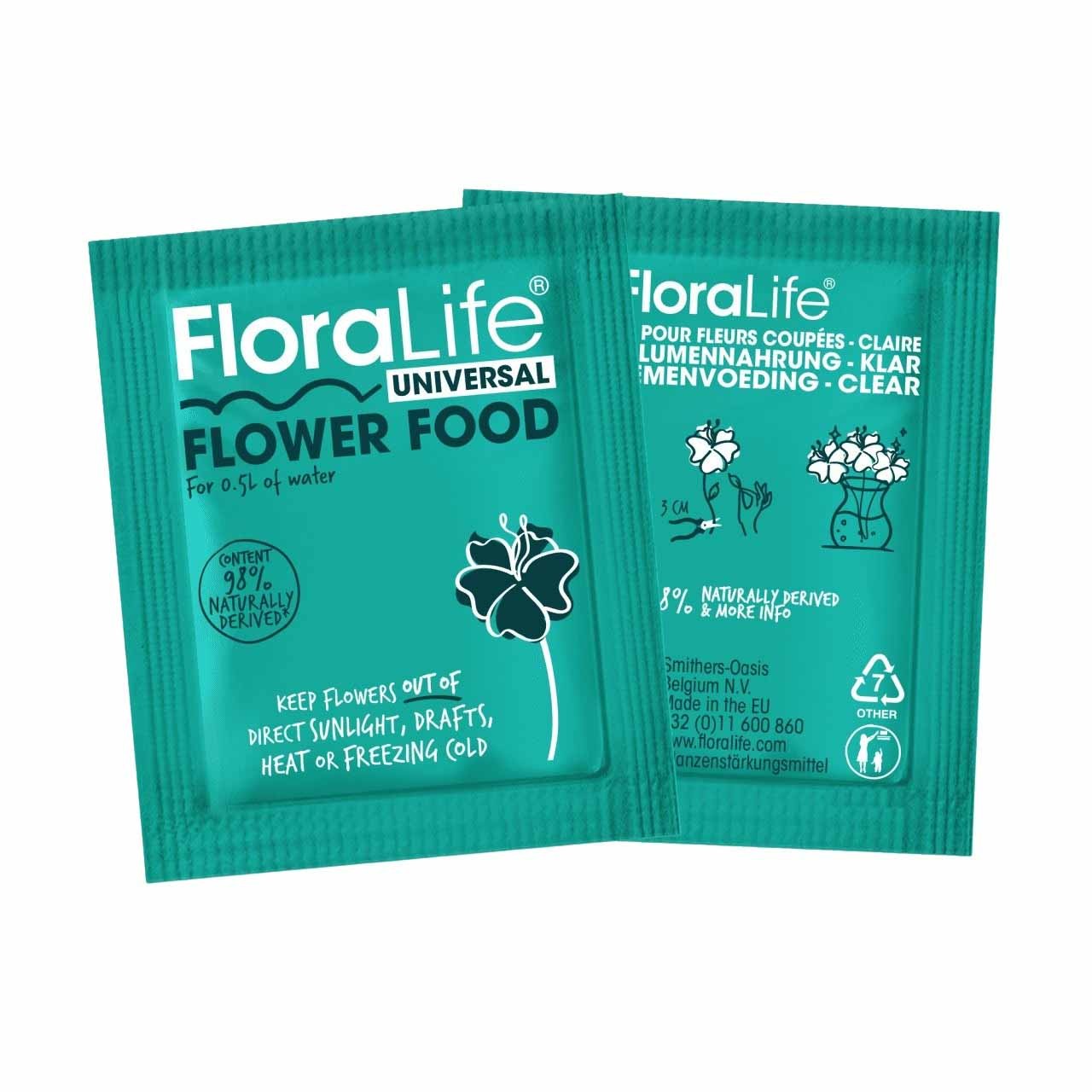 FLORALIFE Flower Food CLEAR300 3,5g 1000St. NETTO