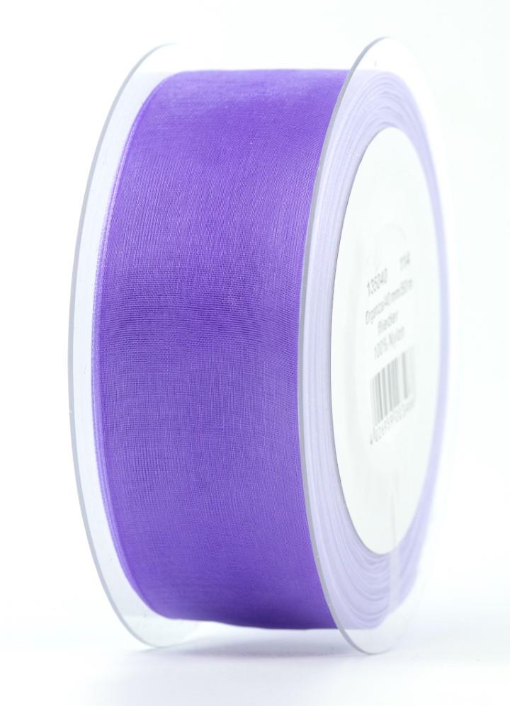 Band Beauty Organdy 40 mm 50 Meter lila 114 Band Beauty Organdy 40 mm 50 Meter lila 114