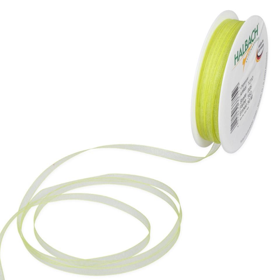 Organza 5mm o.Dr. apfelgrün560