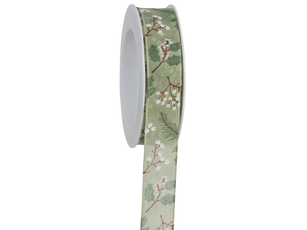 Band Waldfete 25 mm 18 Meter lindgrün 543 Band Waldfete 25 mm 18 Meter lindgrün 543
