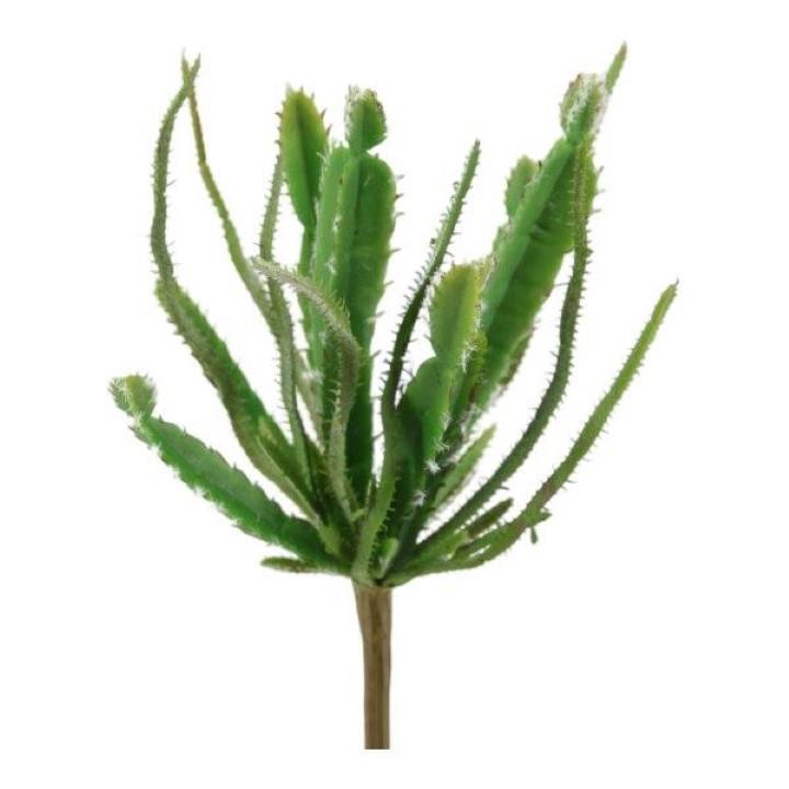 Kaktuspflanze stehend grün H24cm Kaktuspflanze stehend grün H24cm