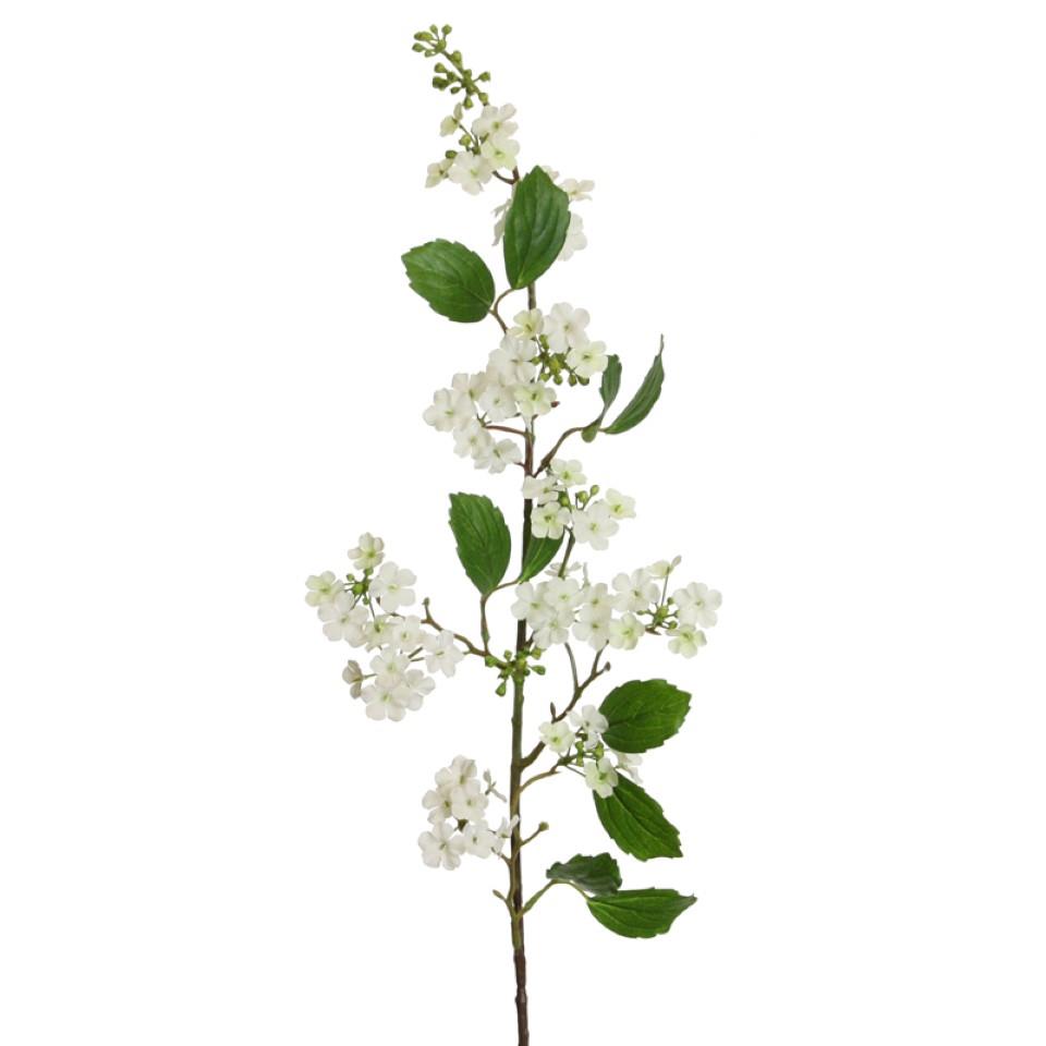 Viburnumzweig 85cm creme