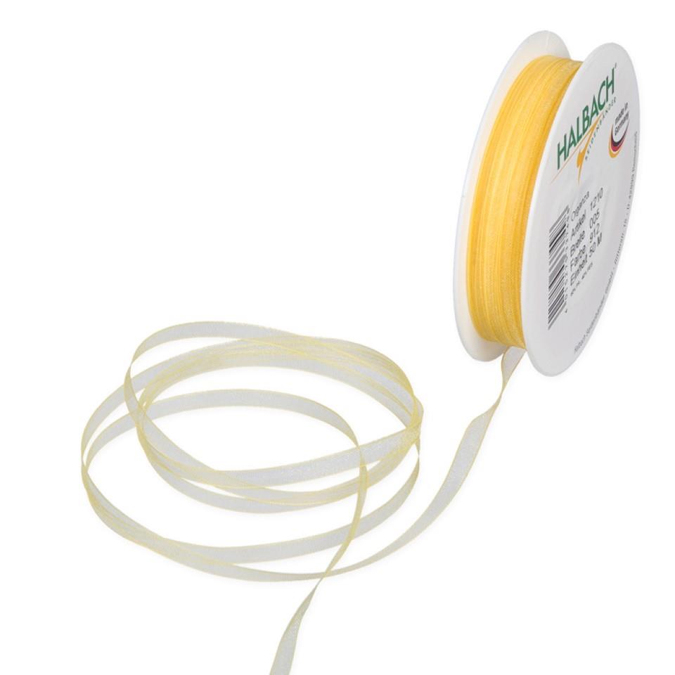 Organza 5mm o.Dr. gelb912