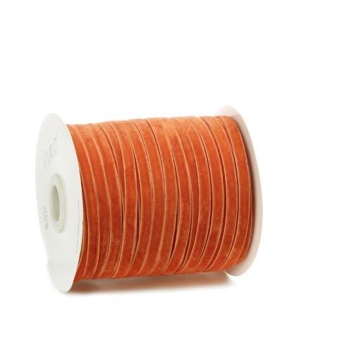 Band Velvety 9 mm 100 Meter orange 58