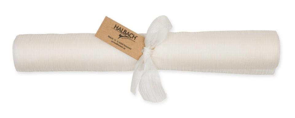 Tischband Chiffon 28 cm x 3 Meter weiss 11