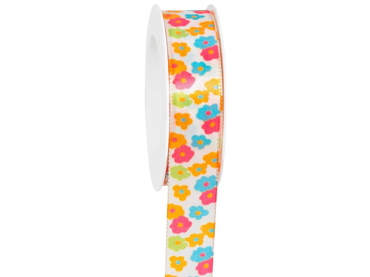 Band Sunny Blossom 25 mm 18 Meter 84 multicolor Band Sunny Blossom 25 mm 18 Meter 84 multicolor