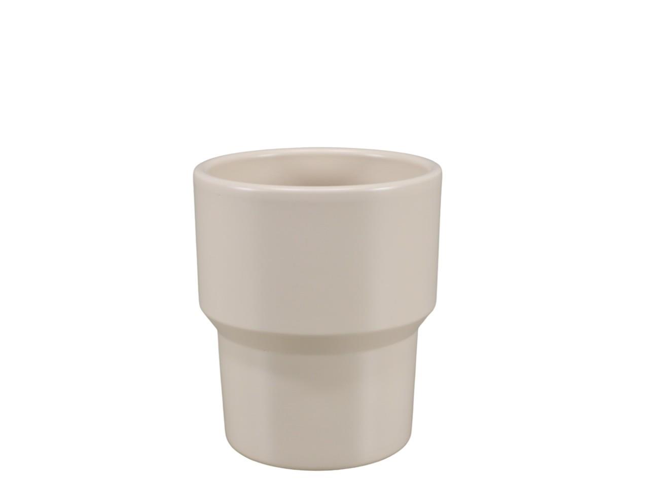 Orchideentopf D10xH12cm Form 399 panna matt