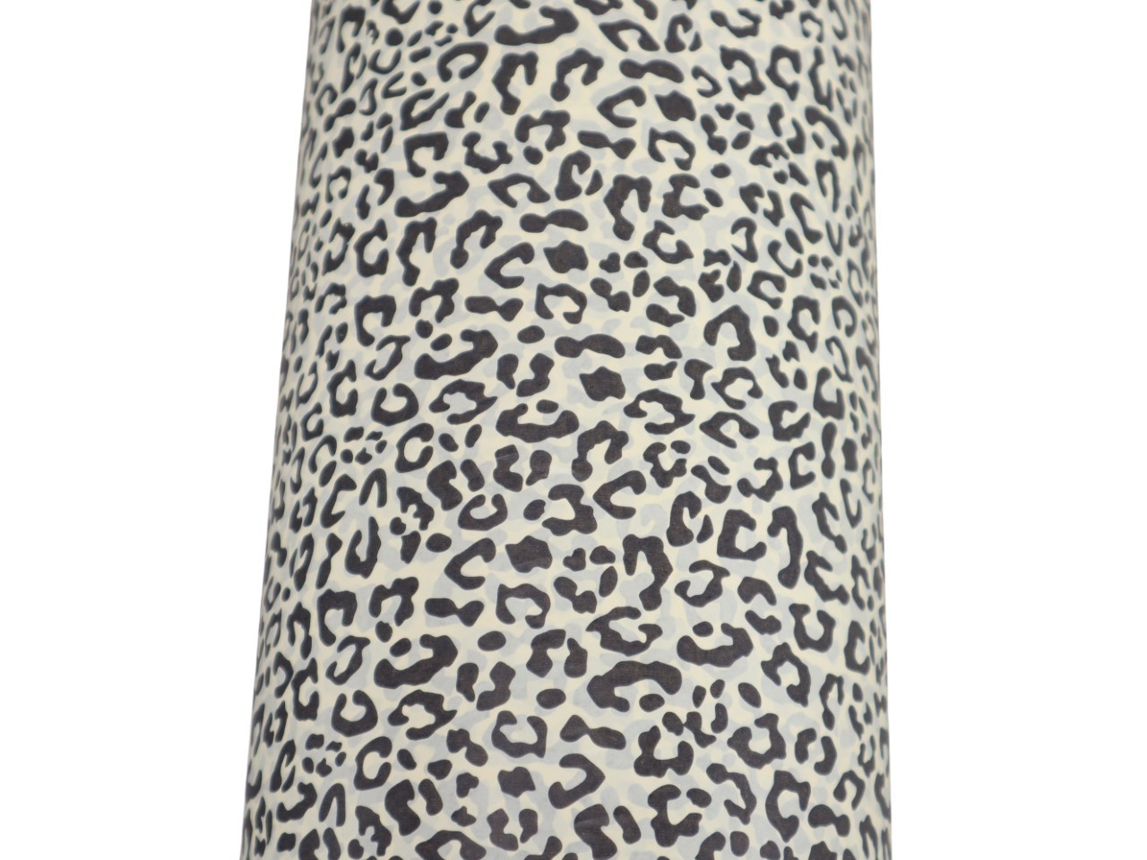 Blumenseide 50cm 6kg, LeoPrint champagner/schwarz NETTO