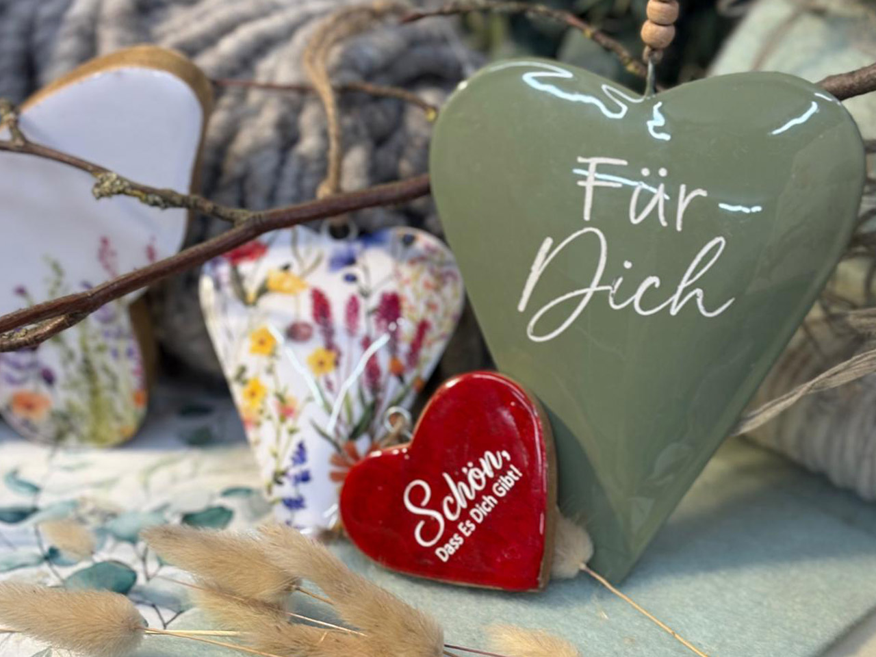 Herzen, Valentin & Muttertag