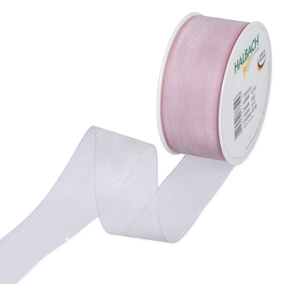 Organza 40mm o.Dr. altrosa510