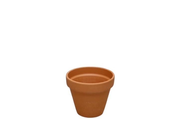 T/C Blumentopf 8cm (außen D9,2xH7,8cm) T/C Blumentopf 8cm (außen D9,2xH7,8cm)