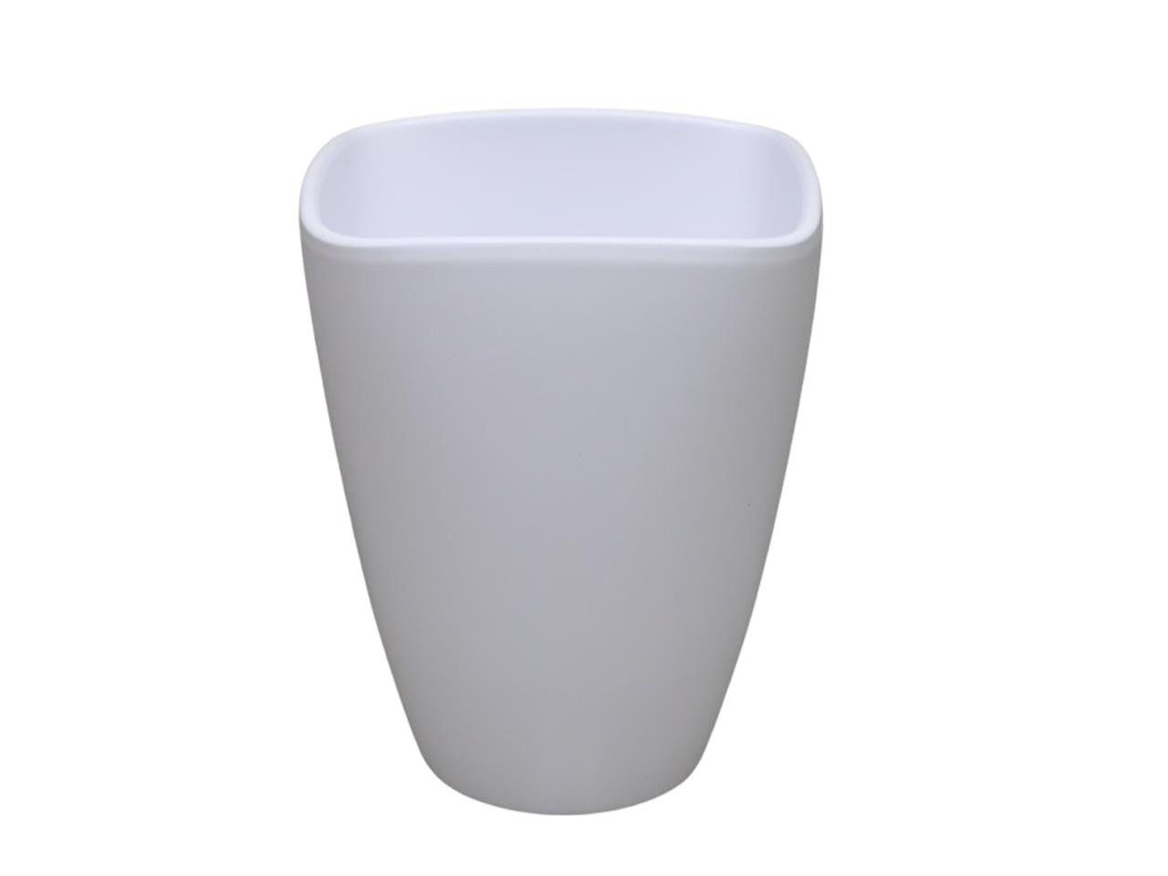 Orchideentopf D16,5H19cm Form 407/18 weiß matt