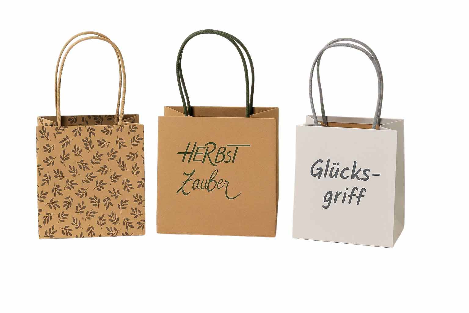 Papier & Jutetaschen