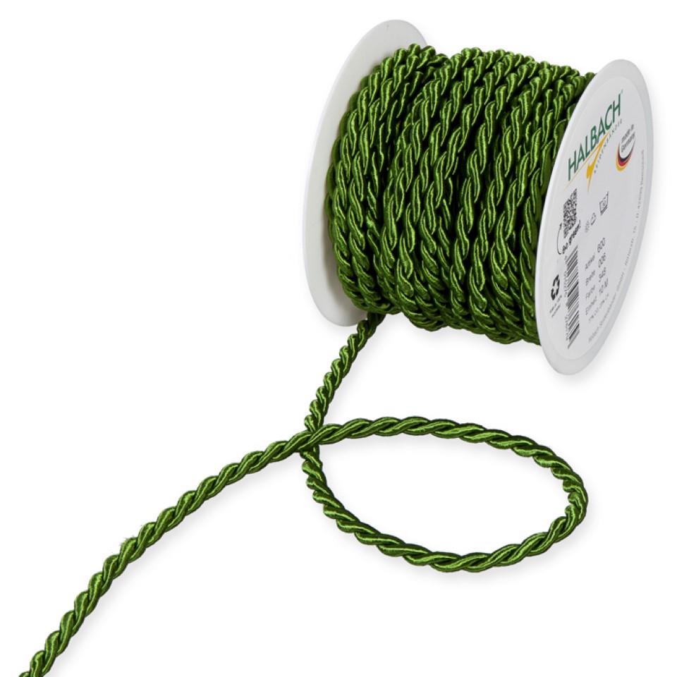 Kordel 6mm moosgrün 348 Kordel 6mm moosgrün 348