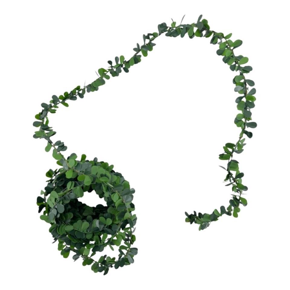 Buchsgirlande grün L3,80mtr.
