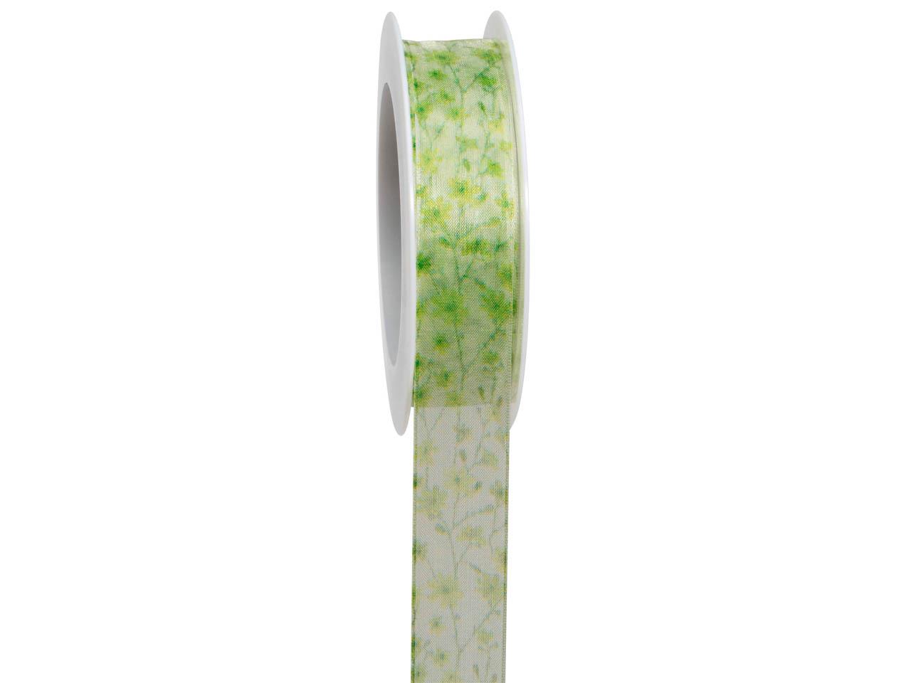 Band Flower Fragrance 25 mm 18 Meter limone 53