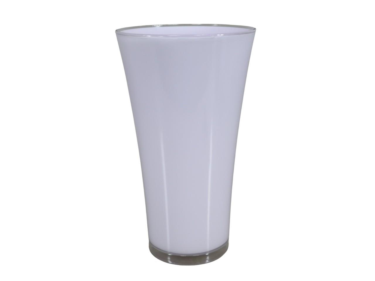 Gebrauchsvase Fizzy Cristal H35 D20,5 cm weiß