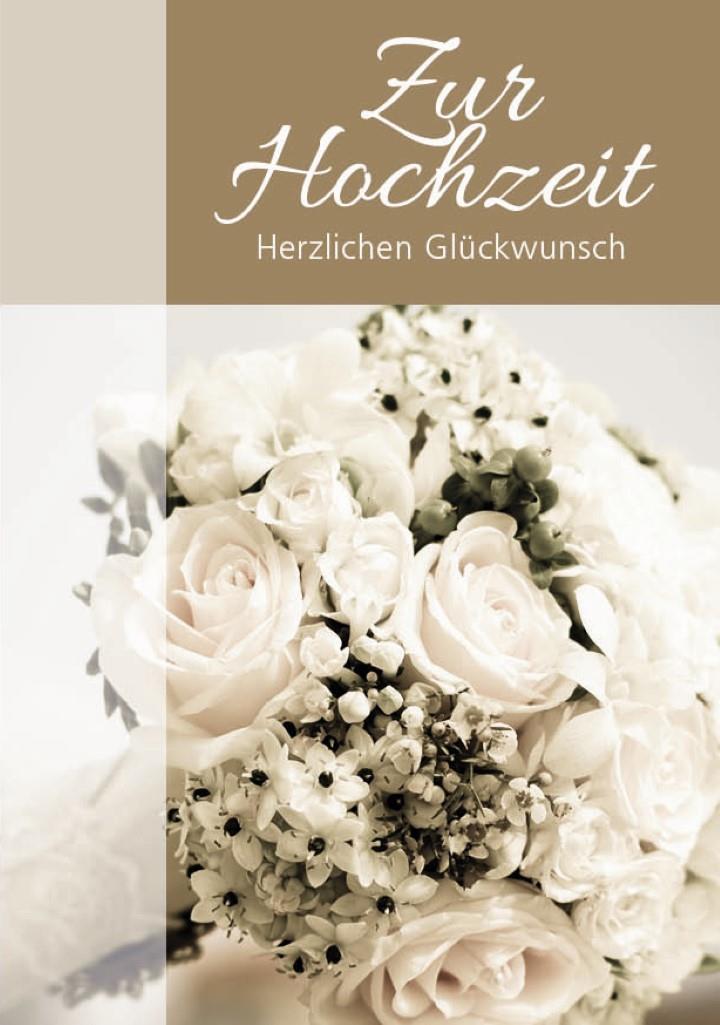Minikarte Zur Hochzeit 7,5x5 cm Minikarte Zur Hochzeit 7,5x5 cm