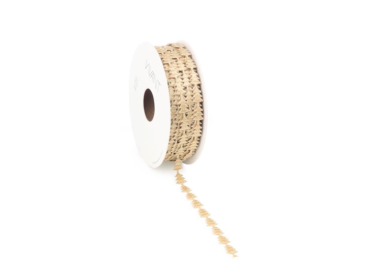 Band Yule 8 mm 15 Meter creme 51L