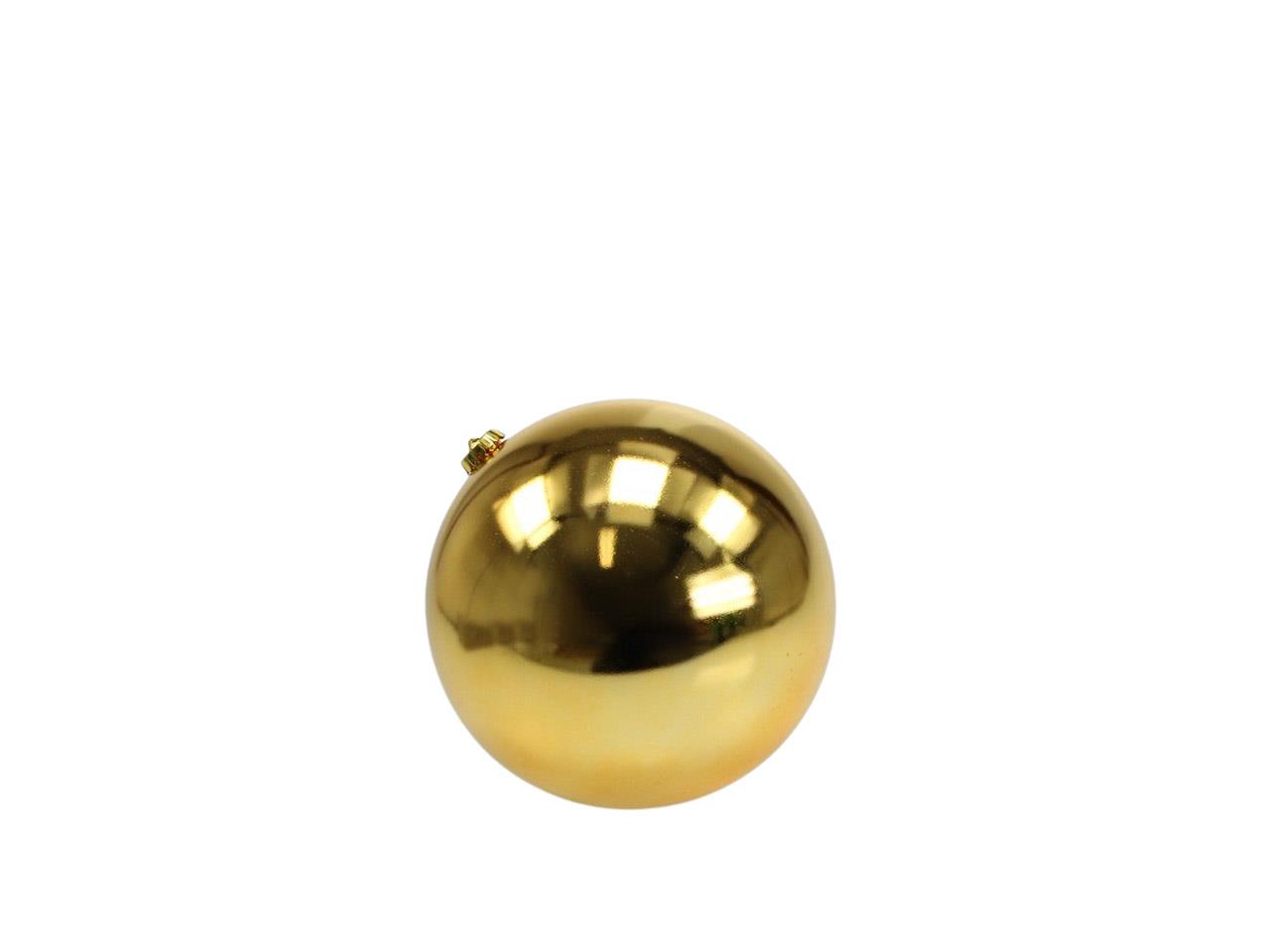 Kugel bruchfest Kunststoff 140mm gold