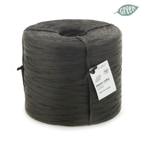 Paper Raffia 5 mm 500 Meter schwarz 85