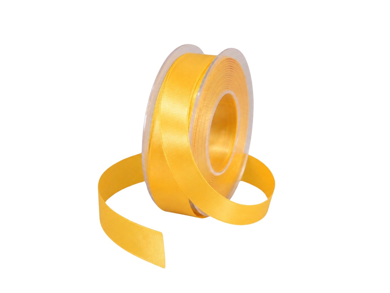 Satinband 25 mm 25 Meter sonnengelb210