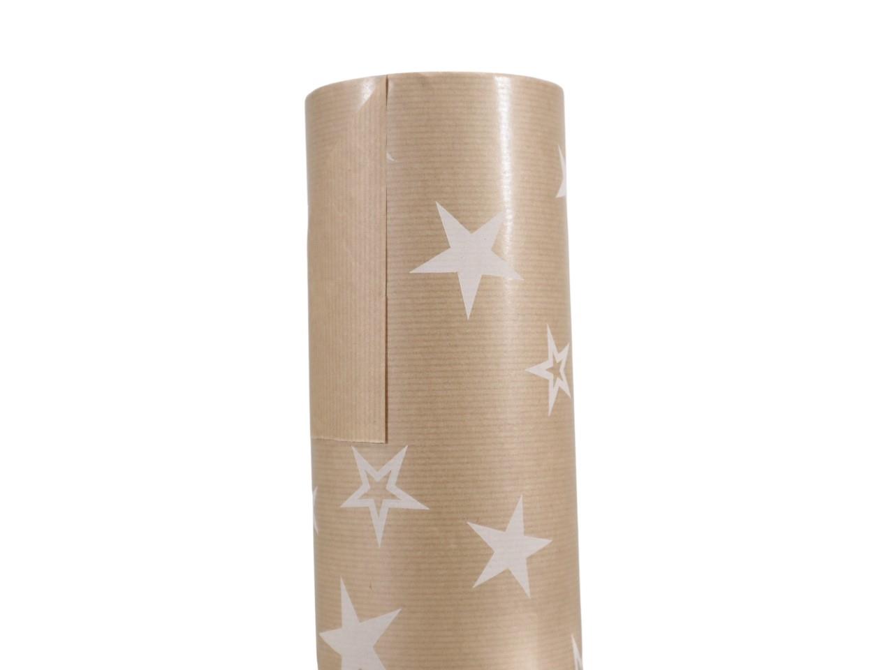 Manschettenpapier 25cm 100lfm ASTRA weiß/naturbraun NETTO