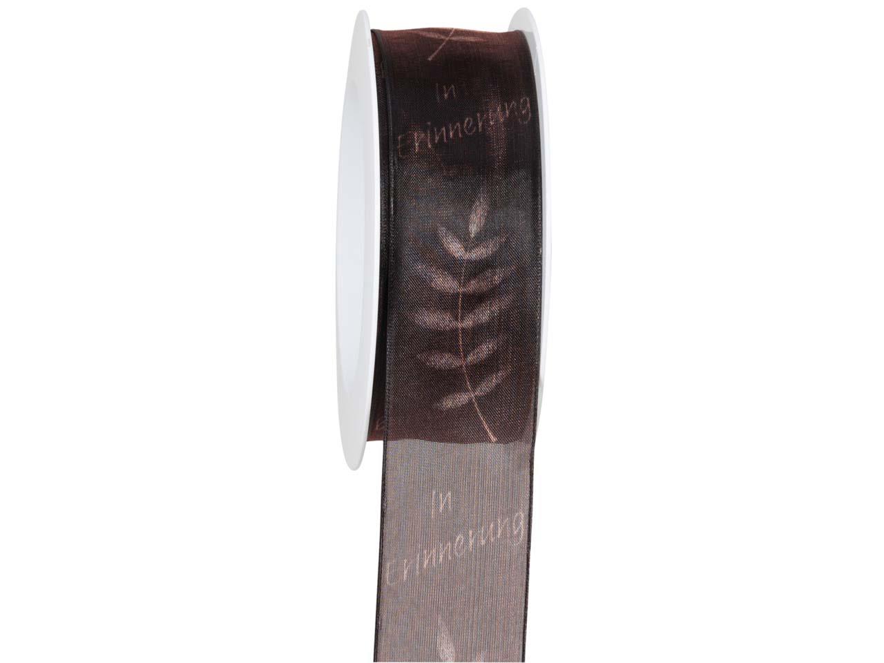 Band Die Erinnerung 40 mm 15 Meter schwarz 90