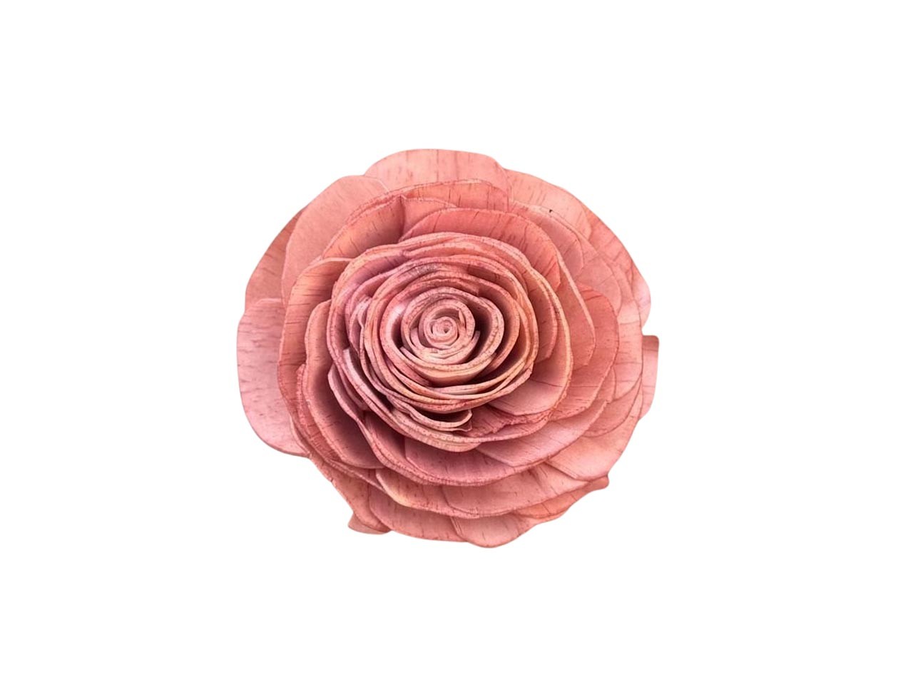 Rose Sola am Draht D8cm altrosa