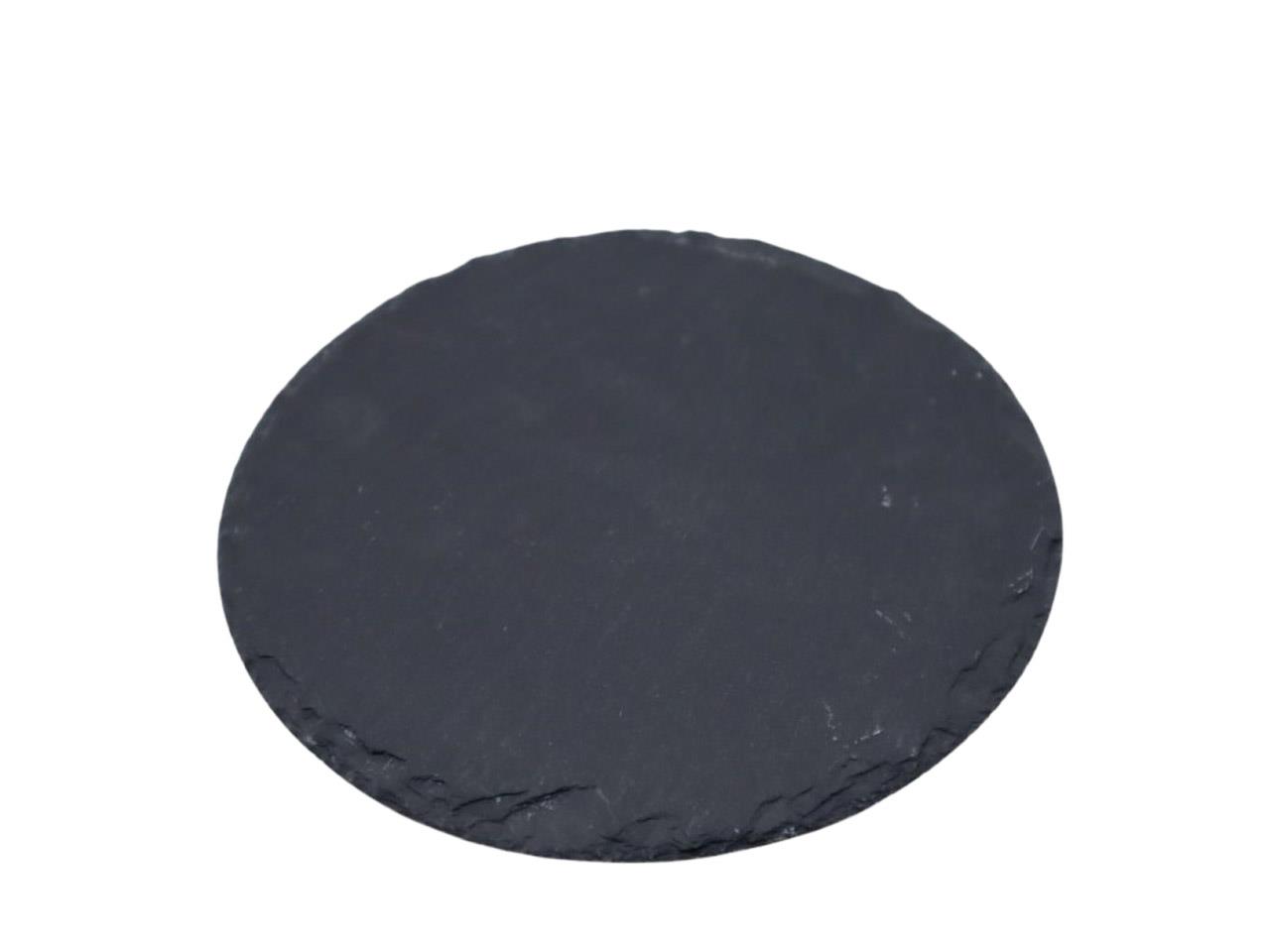 Schieferplatte rund D 20 cm