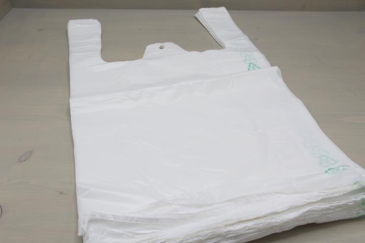 Hemdchen-Taschen weiss 28x14x48 100 Stück