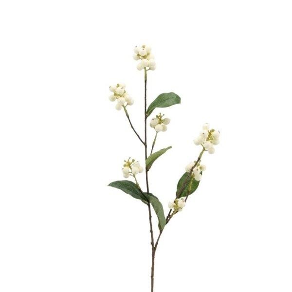 Schneebeere Zweig 70 cm cream