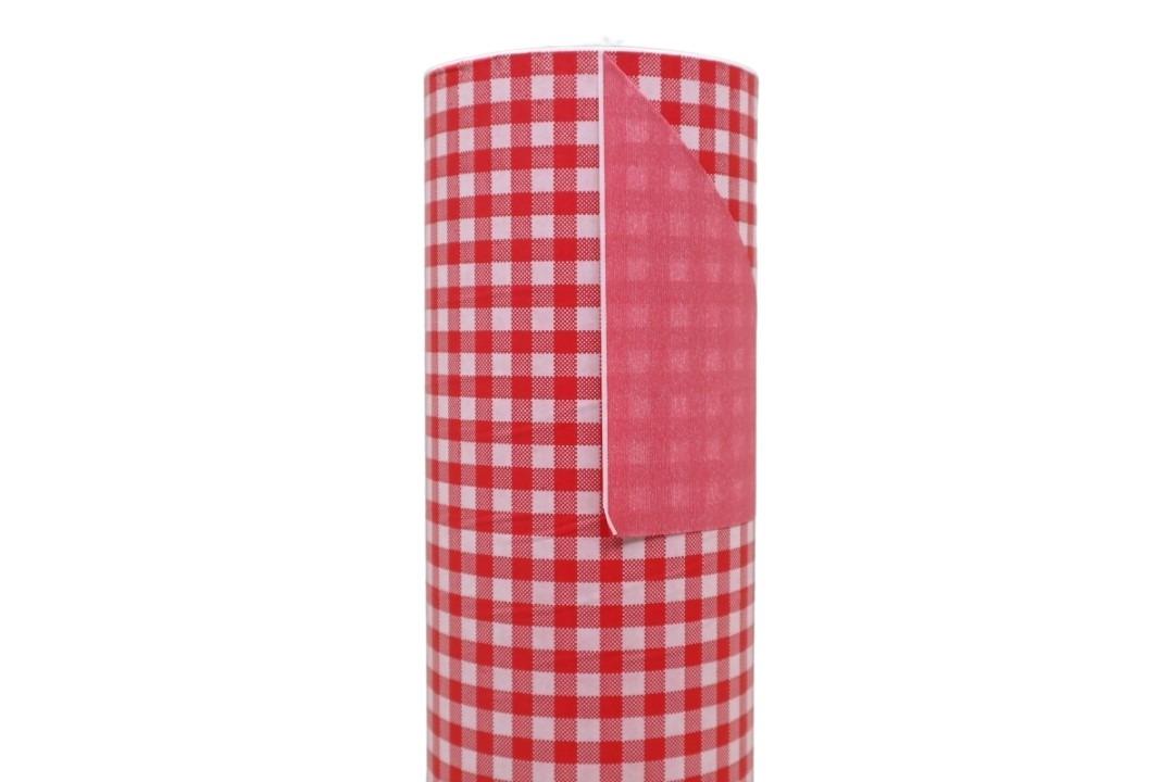 Manschettenpapier 25cm 100lfm Karo rot NETTO