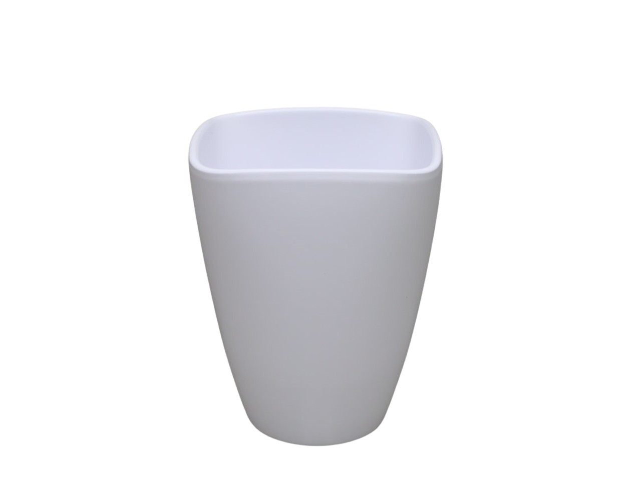 Orchideentopf D12,5H16,5cm Form 407/14 NETTO weiß matt