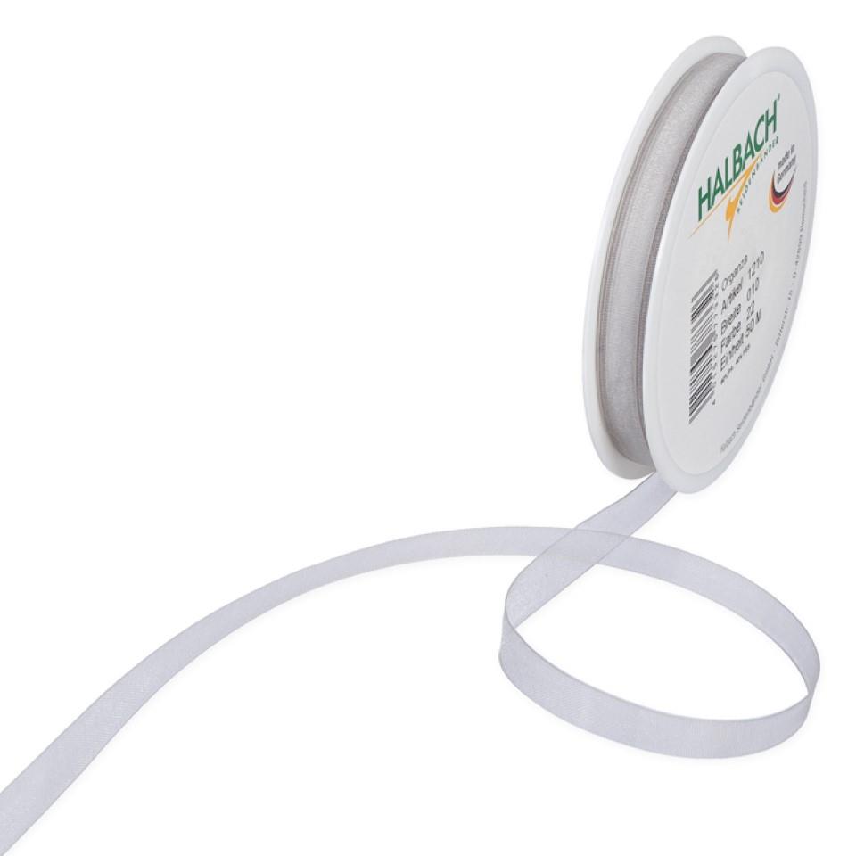 Organza 10mm o.Dr. hellgrau22