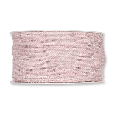 Band Leinen-Optik 50 mm 8 Meter paleberry 510