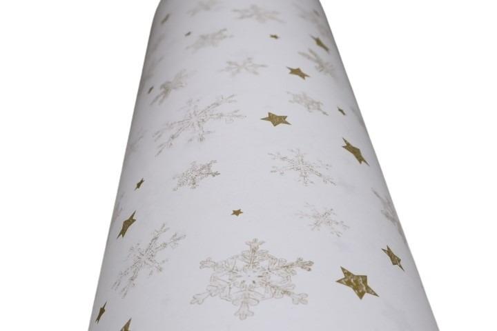 Blumenseide 75cm 9kg, Snow gold/weiß NETTO Blumenseide 75cm 9kg, Snow gold/weiß NETTO