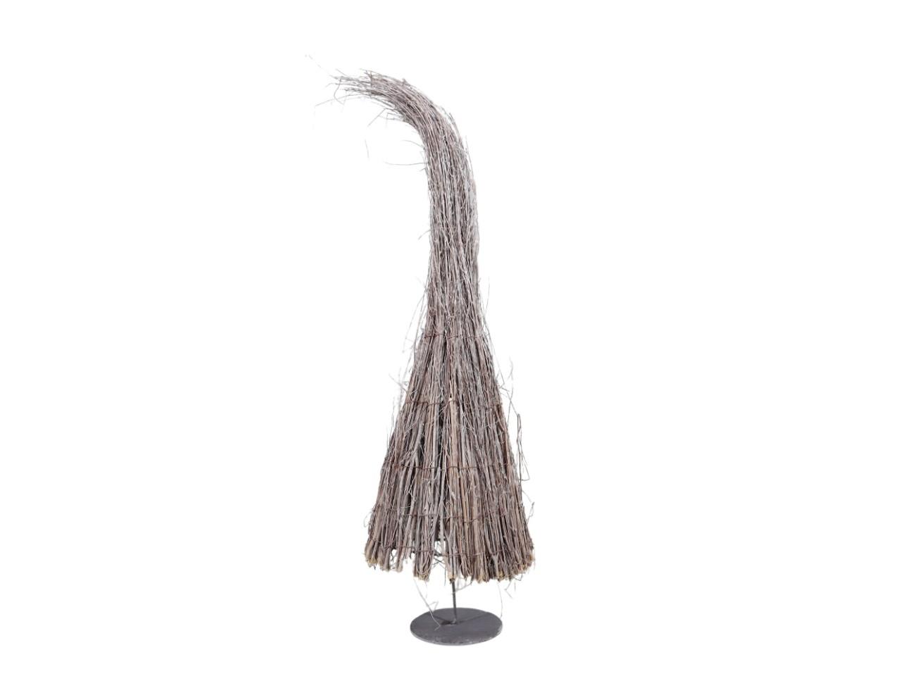 Tannenbaum Kegelform Weide gekalkt D22xH65cm