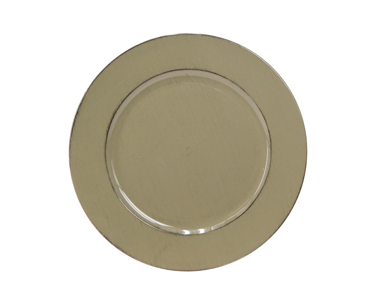 Teller KARA Kunststoff khakigrün D33cm