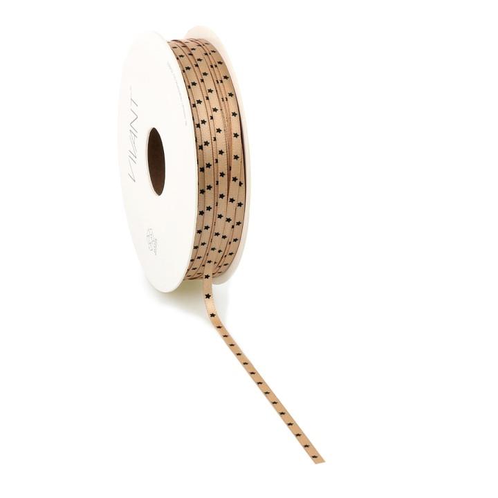 Band Small Stars 3 mm 50 Meter Farbe 51 gold